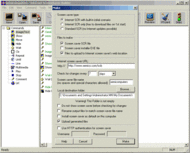 Internet ScreenSaver Builder screenshot